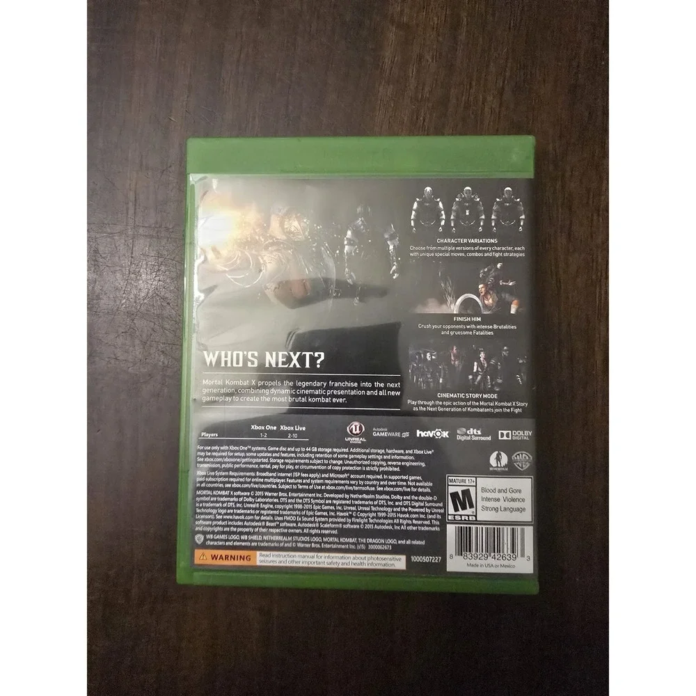 Mortal Kombat X - Microsoft Xbox One